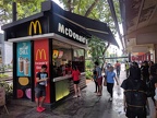 McDonalds drink + ice cream kiosk