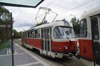 Old school tram car